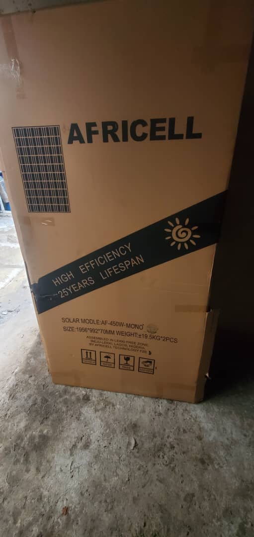 AFRICELL 450W Monocrystalline Solar Panel